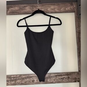 NWT Free People Black Bodysuit